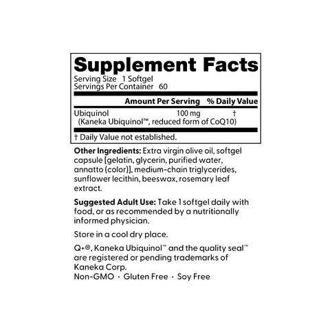 Ubiquinol with Kaneka Ubiquinol™ | Doctors Best