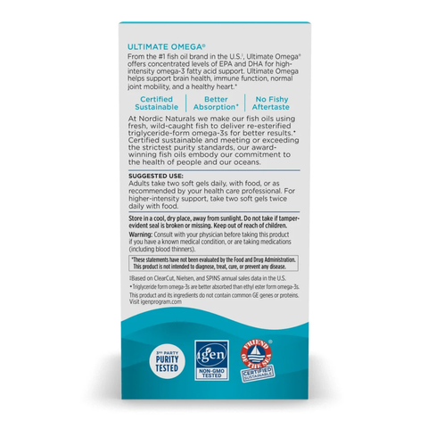 Ultimate Omega Softgels | Nordic Naturals