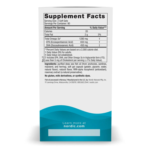 Ultimate Omega Softgels | Nordic Naturals