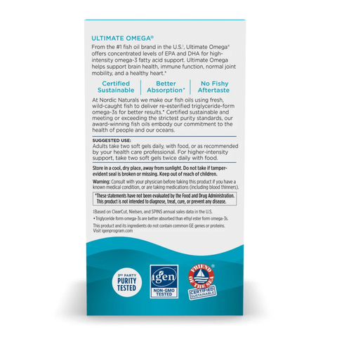 Ultimate Omega Softgels | Nordic Naturals