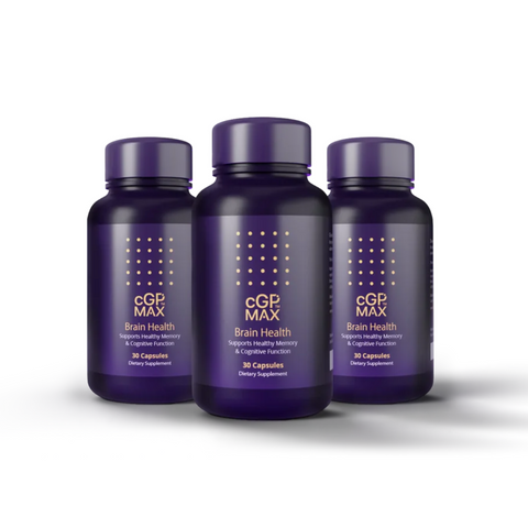 Brain Health Bundle (3 pack) 3 x 30 capsule bottles Capsules | cGPMAX