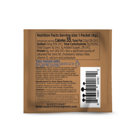 Calm Organic Chai Latte Mix | Four Sigmatic