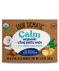 Calm Organic Chai Latte Mix 10 sachets Powder Sweet + Spicy | Four Sigmatic