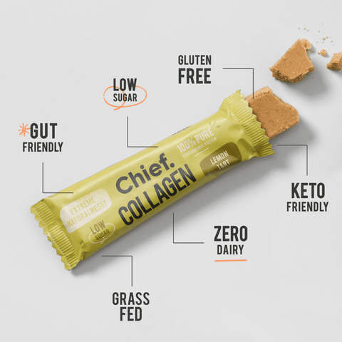 Chief Collagen Protein Bar (12 bars) | Chief Nutrition
