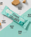 Chief Collagen Protein Bar (12 bars) | Chief Nutrition