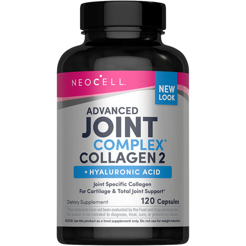 Advanced Joint Complex Collagen 2 + Hyaluronic Acid 120s Capsules | NeoCell