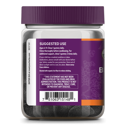 GaiaKids® Black Elderberry Kids Daily Gummies | GaiaKids