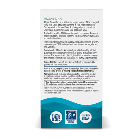 Algae DHA | Nordic Naturals