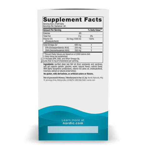 Omega-3D Softgels | Nordic Naturals