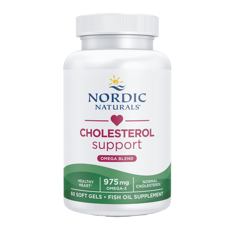 Cholesterol Support Omega Blend 60s Softgels Unflavoured | Nordic Naturals