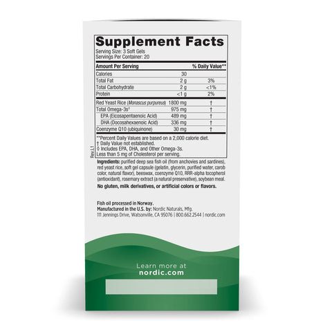 Cholesterol Support Omega Blend | Nordic Naturals