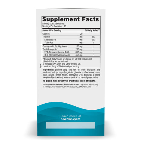Ultimate Omega+CoQ10 | Nordic Naturals