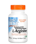 Sustained + Immediate Release L-Arginine 120s Capsules | Doctors Best