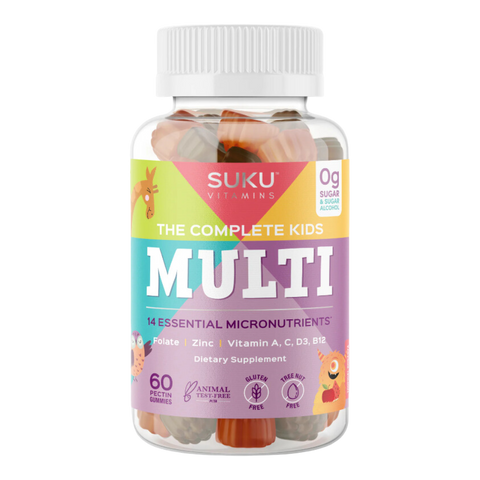 The Complete Kids Multi 60s Gummies Tropical Bonanza | SUKU Vitamins
