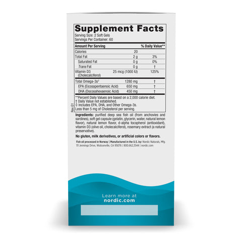 Ultimate Omega D3 | Nordic Naturals