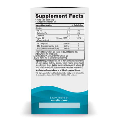 Ultimate Omega D3 | Nordic Naturals