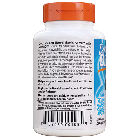 Natural Vitamin K2 MK-7 | Doctors Best