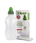 Sinus Care Rinse Solution Bottle with 6x solution packets | Xlear