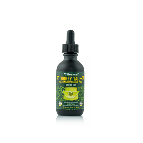 Turkey Tail Mushroom Extract 60 mL | Life Cykel